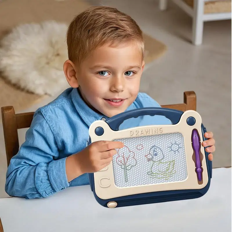 Doodle Board Tablet Toy Magnetic Drawing Doodle Pad Erasable Doodle Sketching Writing Board Pad For Boys Girls And Children