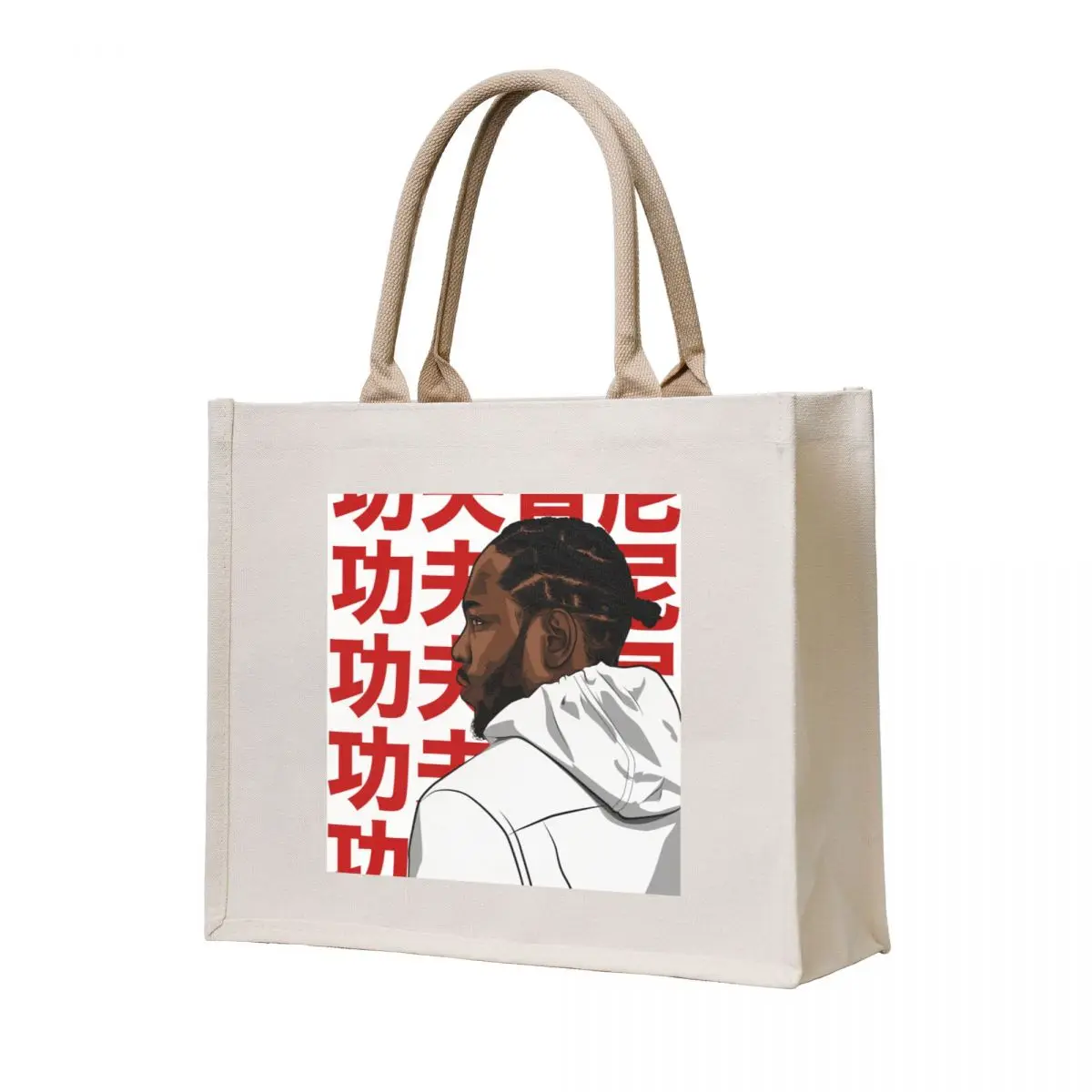 

KENDRICK LAMAR (KUNG FU KENNY) Tote Bag sacs de shopping cute tote bag custom bags tote bag men