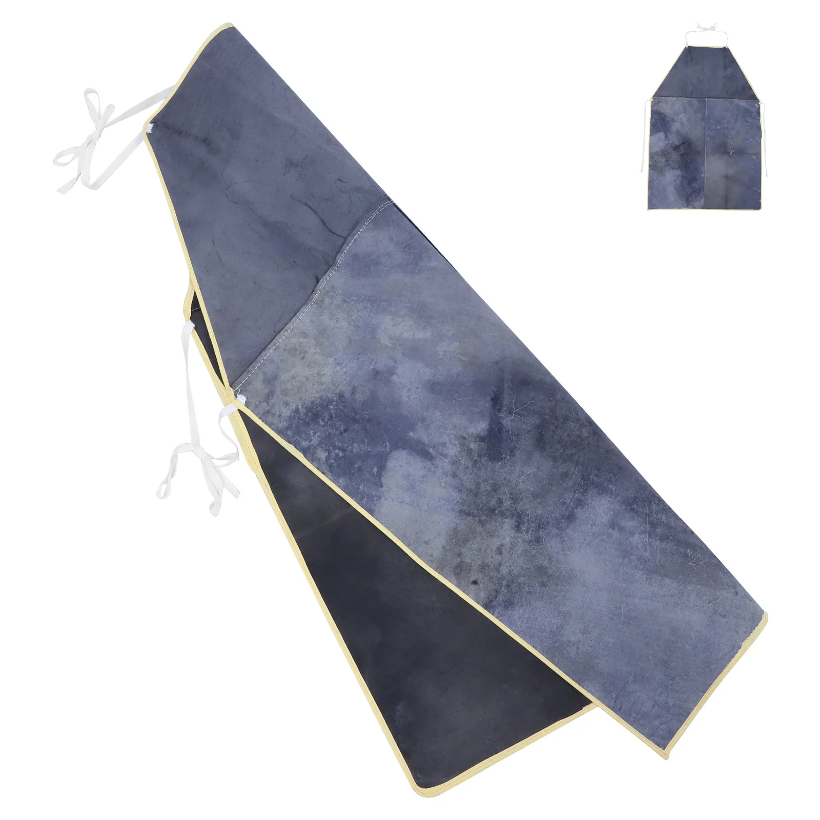 Cowhide Welding Apron Fireproof Heat Resistant Portable Welding Replacement Soldering Protective Work Apron for Welders