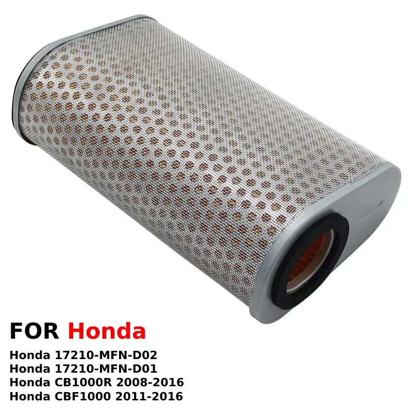 

Motorcycle Air Filter For Honda CB600 CB600FA ABS Hornet PC41 CBF600SA NA Naked 17210-MFG-D00 PC43 17210-MFG-D01 17210-MFG-D02