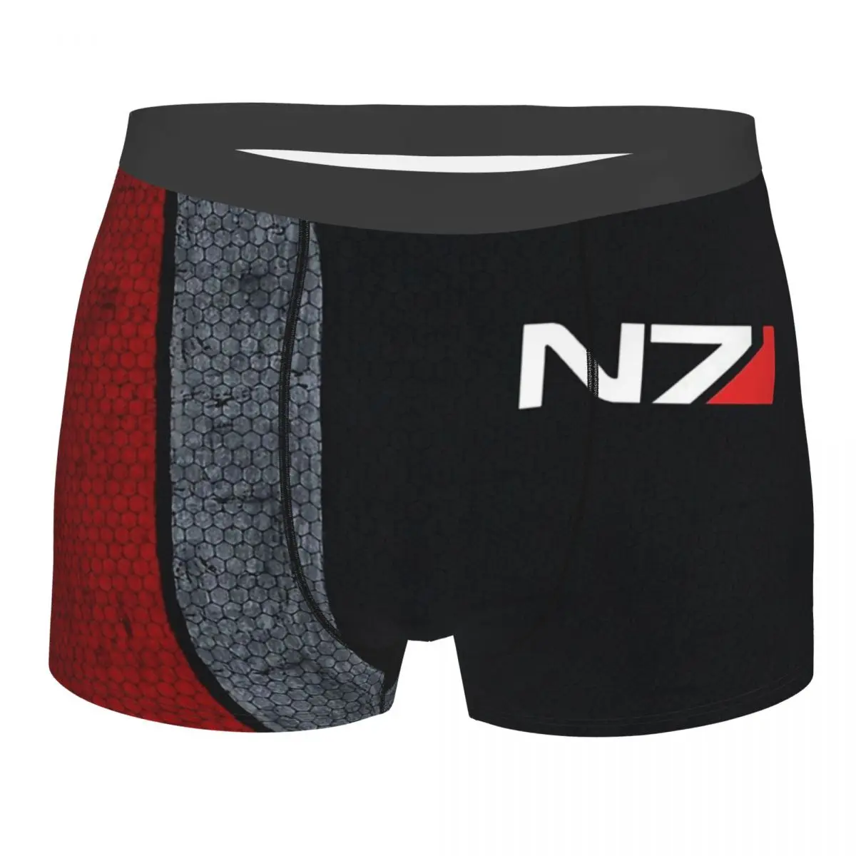 N7 Art Mass Effect Underpants Breathbale Panties Man Underwear Comfortable Shorts Boxer Briefs