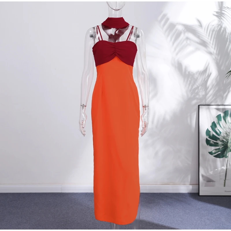 Damen Weißes Satin-Trägerkleid mit Strumpfhaltern, Spaghetti-Trägern, figurbetontem Minikleid und Strümpfen – Y2K Party Club Streetwear Damenmode-Kleid – Detail 1