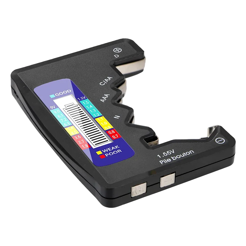 

Digital Capacitance Diagnostic Tool LCD Display Battery Voltage Meter Electric Battery Level Checker Capacitance Detector