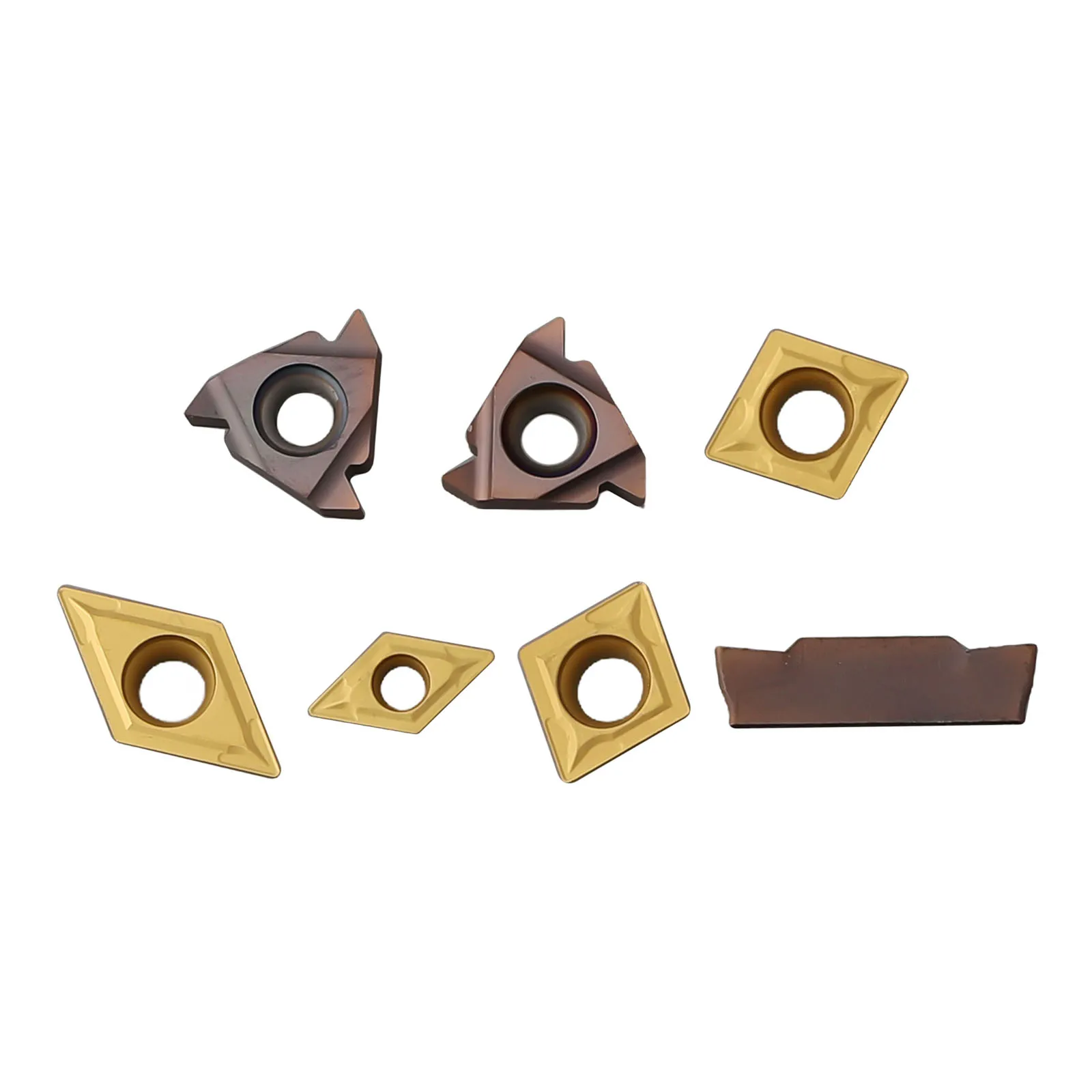 Top Grade Carbide Inserts Set for 16mm Shank Lathe Boring Bar Turning Tool Holder High Toughness and Durability