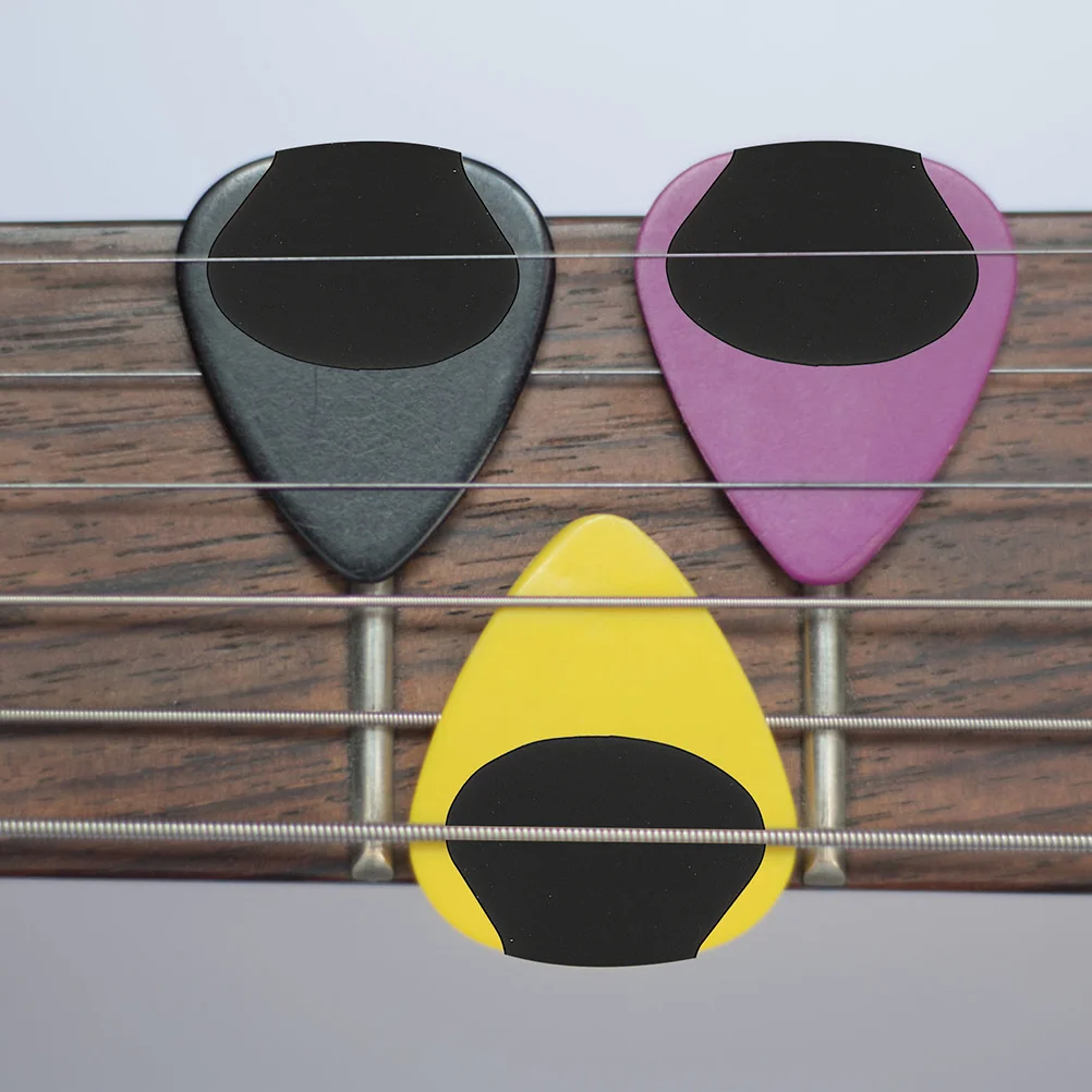 

10 Pcs Guitar Picks Grip Anti-dropping Grips Adhesive Anti-slip Silica Gel Supplies Supplies.