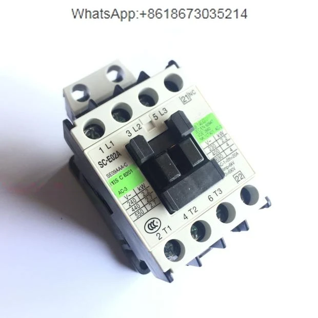 Contactor de CA SC-E02A (con auxiliar) contactor de ascensor AC110V normalmente cerrado