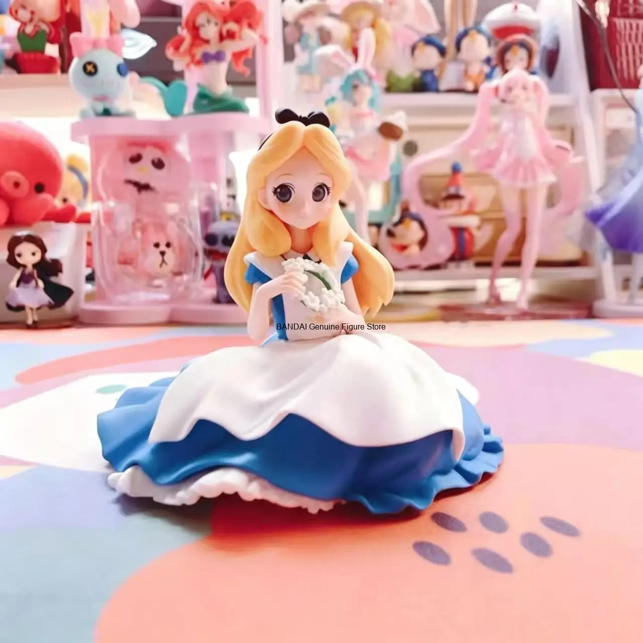 Genuine Banpresto Crystalux Disney Princess Figure Series, Belle, Ariel, Alice, Snow White, Rapunzel, Anime Prize Figure view 6