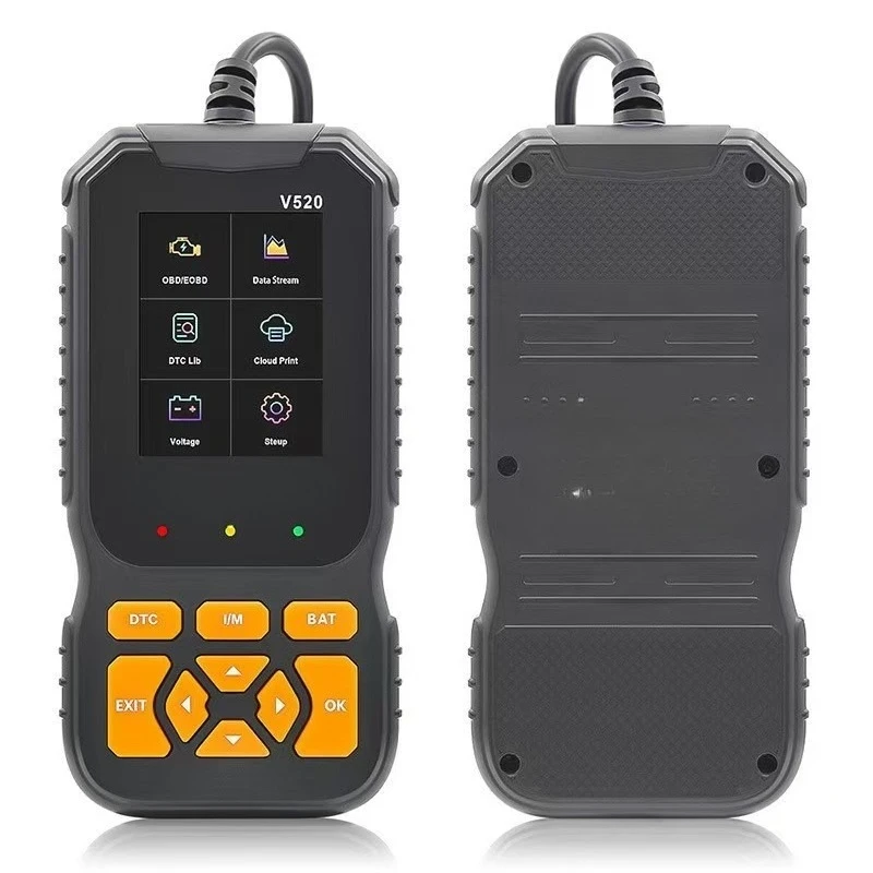 V520 OBD code detector Multifunctional car diagnostic instrument, fault decoder