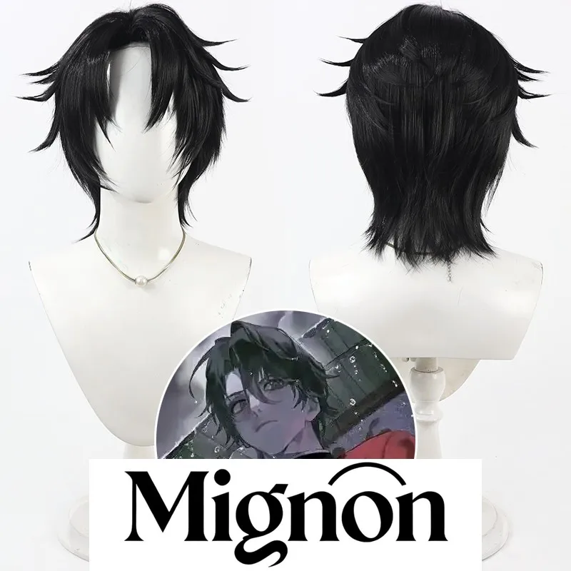 

Mignon I Am Not a Drama God Chen Lian cosplay wig black short hair anti-frizz novel 39 Sound Domain
