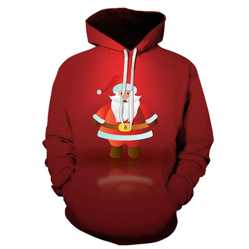 

Santa Claus Fashion Style 3D Printed Hoodies Harajuku Unisex Pullovers Hoodie Casual Sweatshirts Street Top Tracksuit