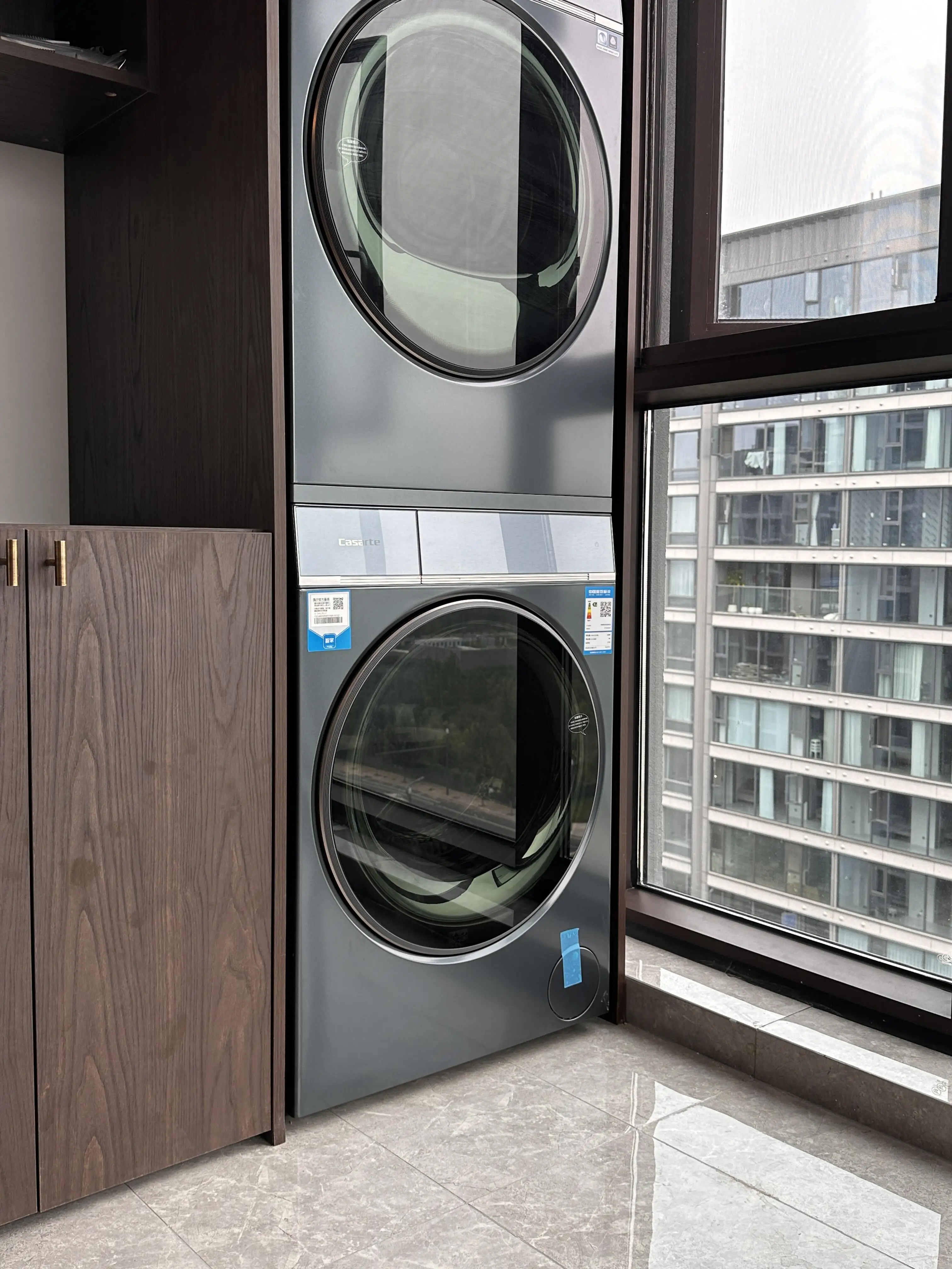 Modern Design Waterproof Customized Laundry Room Sink Cabinets For Washing Machine