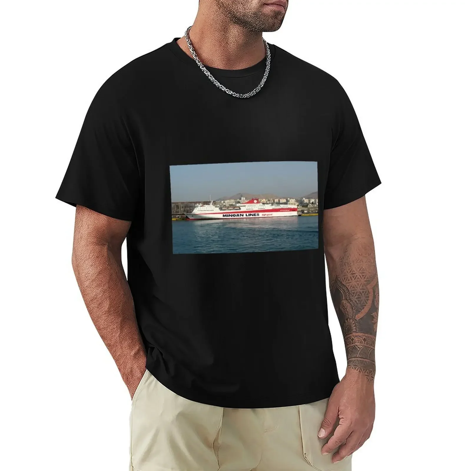 Knossos Palace, Piraeus T-Shirt sublime oversized graphic tee graphic t shirts blanks luxury clothes men