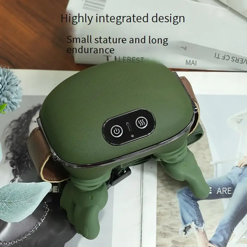 

OEM N7 Portable Wireless Brushless Motor Heated Vibration Kneading Real Touch Feeling Ultra-quiet Shoulder Siaasoo Neck Massage