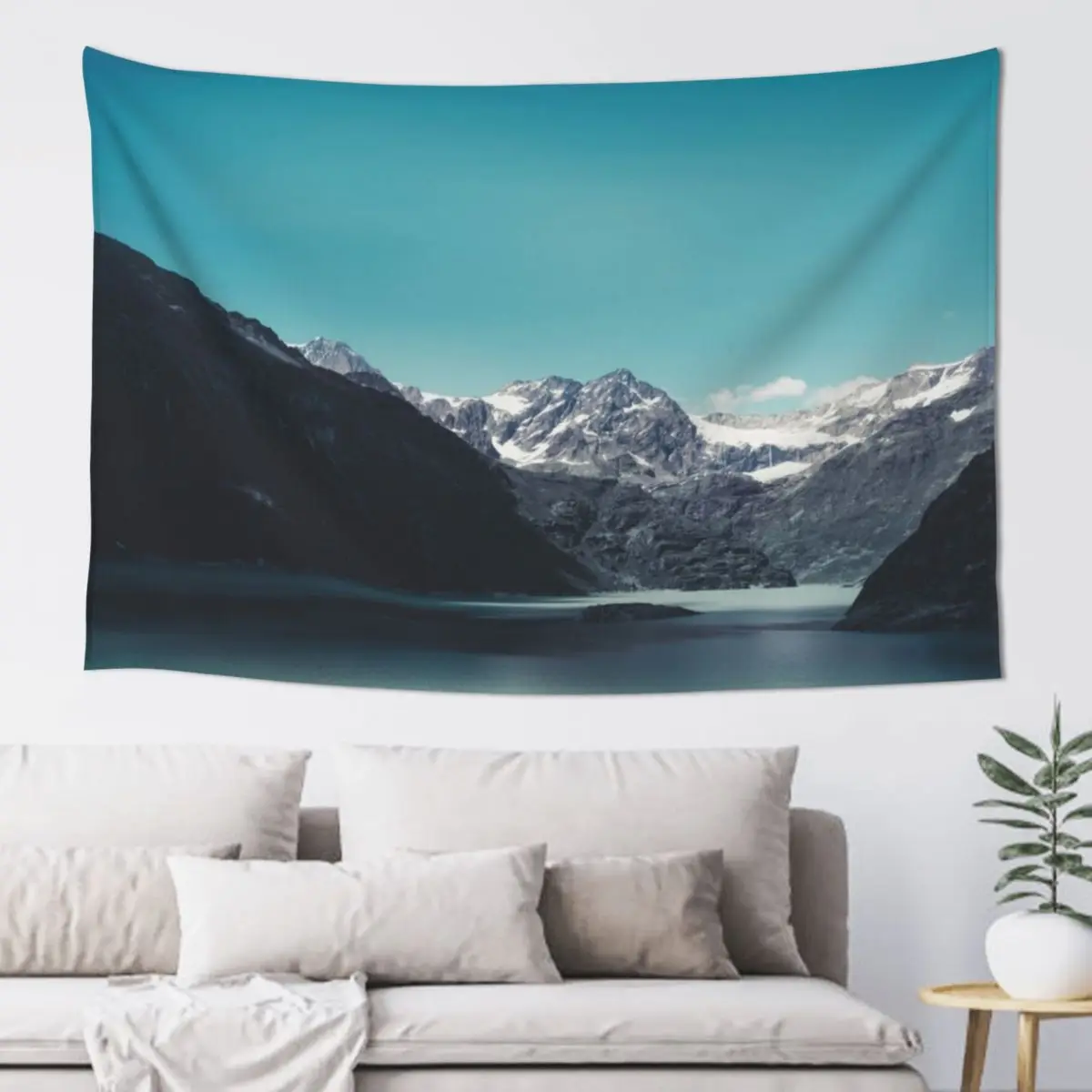 

Turquoise Mountain Lake - Italian Alps Tapestry Nordic Home Decor Decorations For Room Bedroom Decor Aesthetic Tapestry