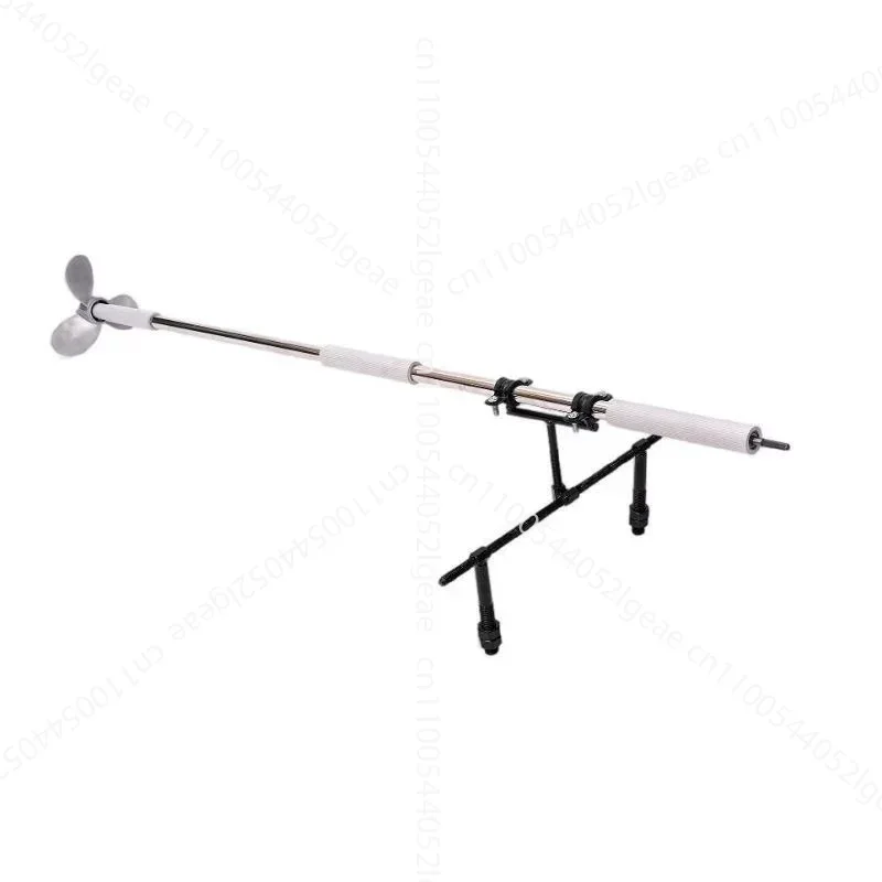 Electric Drill Manual Propeller Boat Hand Propeller Portable Canoe Hand Cranked Kayak Hand Push Oar Outboard Motor Bracket