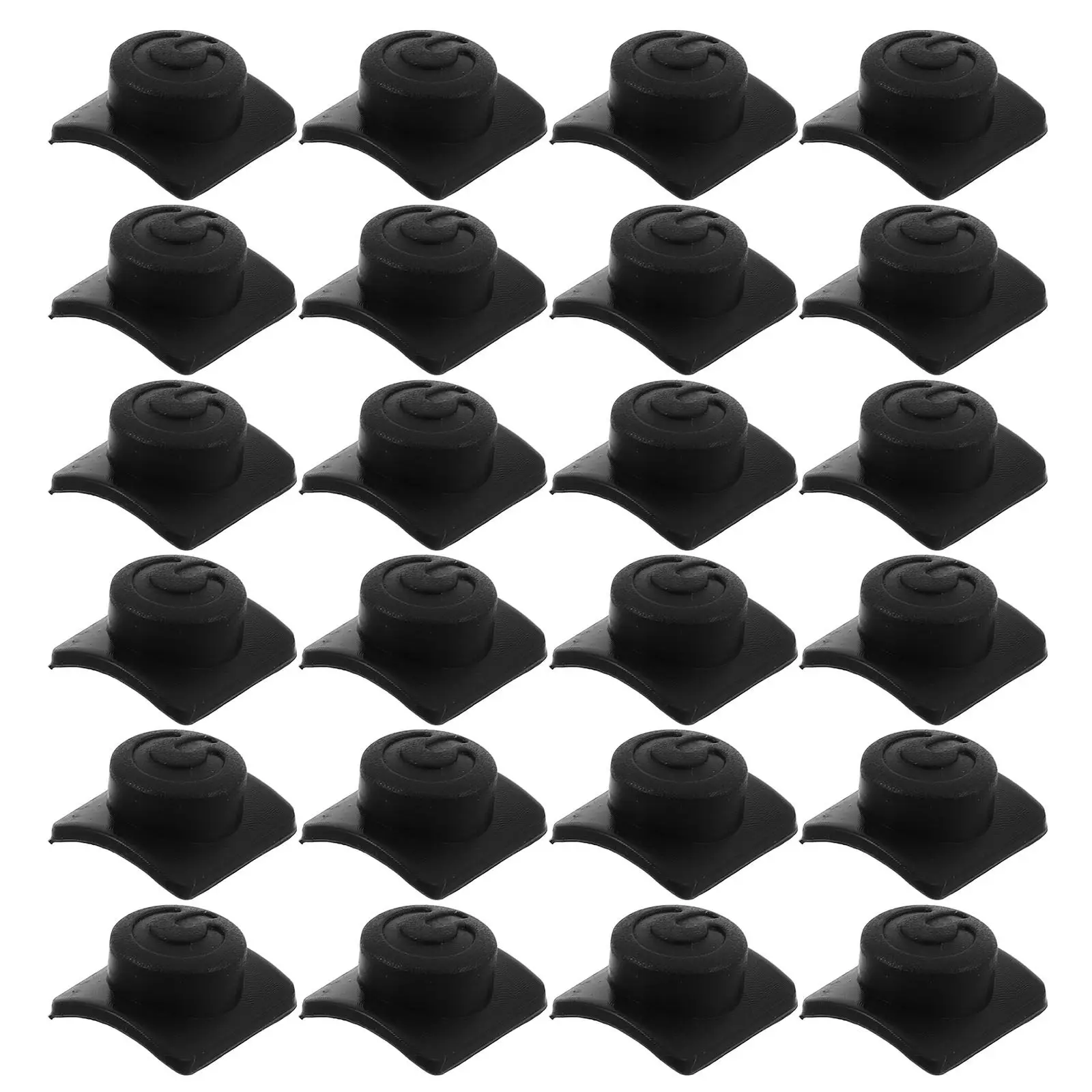 50Pcs Flashlight Button Cap Cover Waterproof Rubber Protective Replacement Push Switch Cover for Handheld Torches Outdoor Use