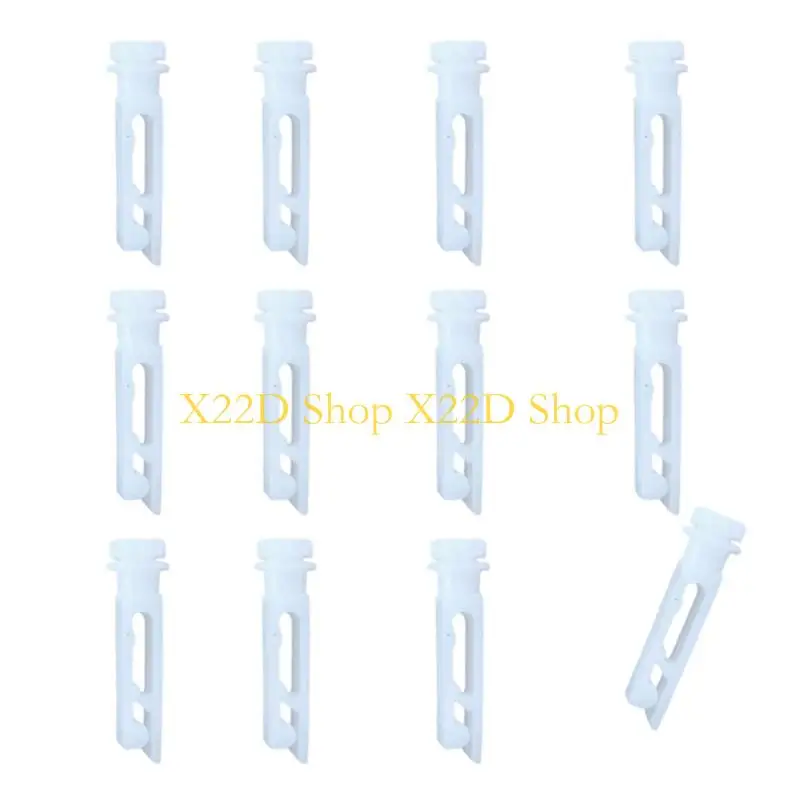 X22D Vertical Blind Repair Carriers with Stem,Vertical Blinds Repair Kits for Headrail