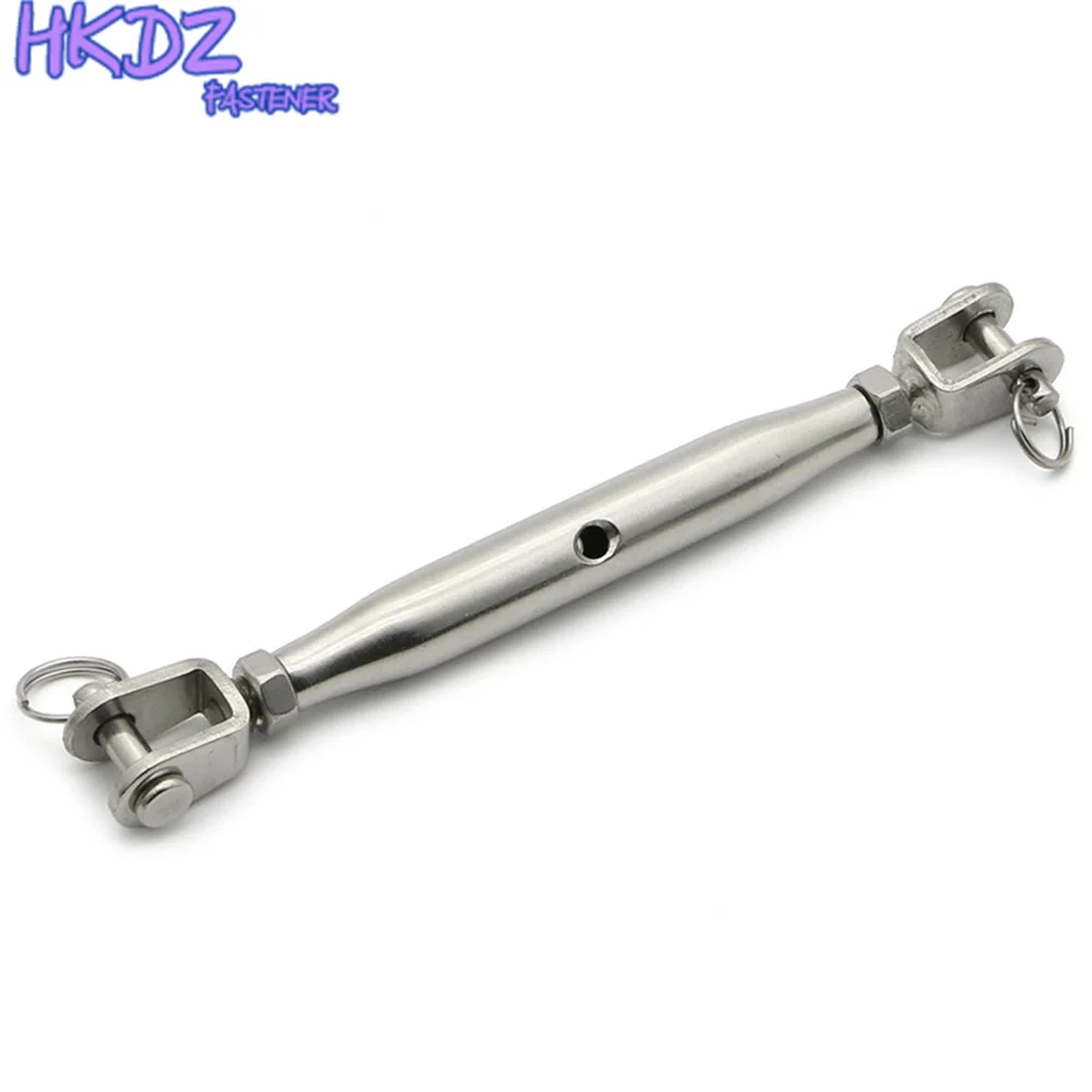 M5 M6 M8 M10 M12 M16 M20 M24 Stainless Steel 304 Stainless Steel Rigging Screw Closed Body Jaw Turnbuckle For Rigging