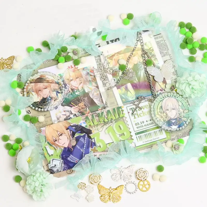 Chic Cartoon Fantasy Style DIY Material Bag Set Itabag Accessories for Comic Expo