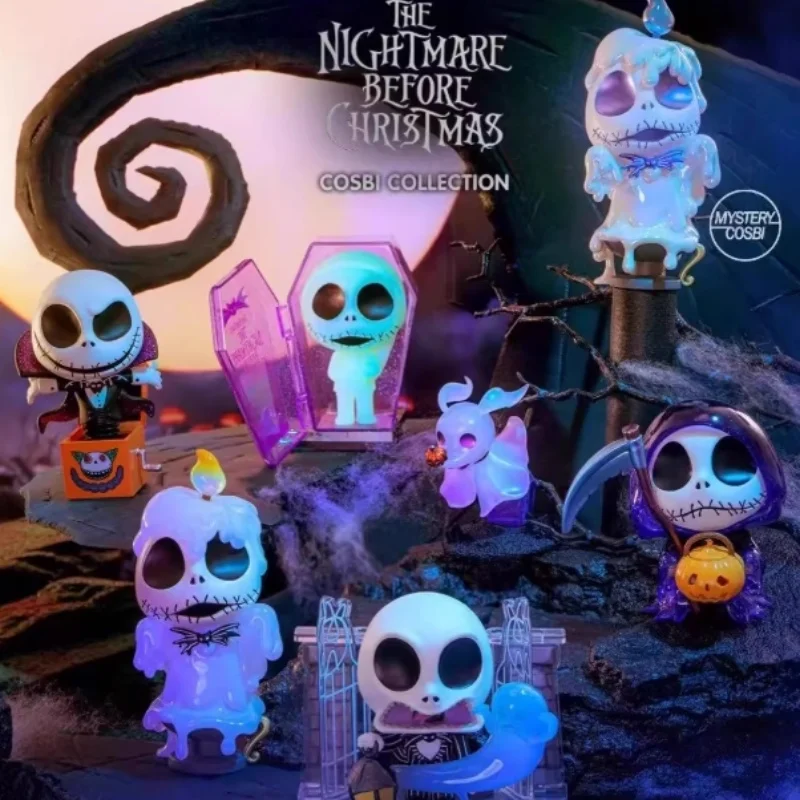 

New Product Christmas Nightmare Third Wave Cosbi Blind Box Mini Doll Ornaments Hand-Made Fashion Toys Christmas Gifts