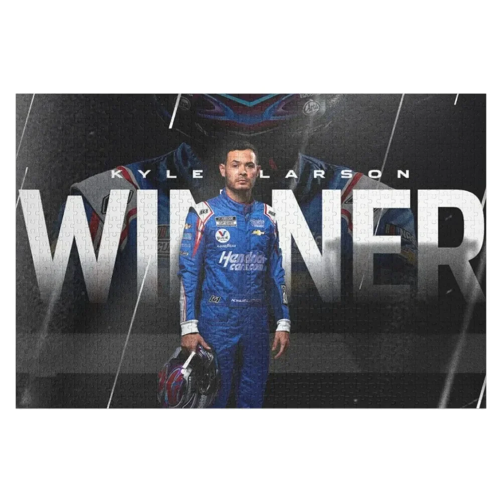 

Kyle Larson Jigsaw Puzzle Customizable Gift Personalised Toys Custom Gifts Customized Picture Puzzle