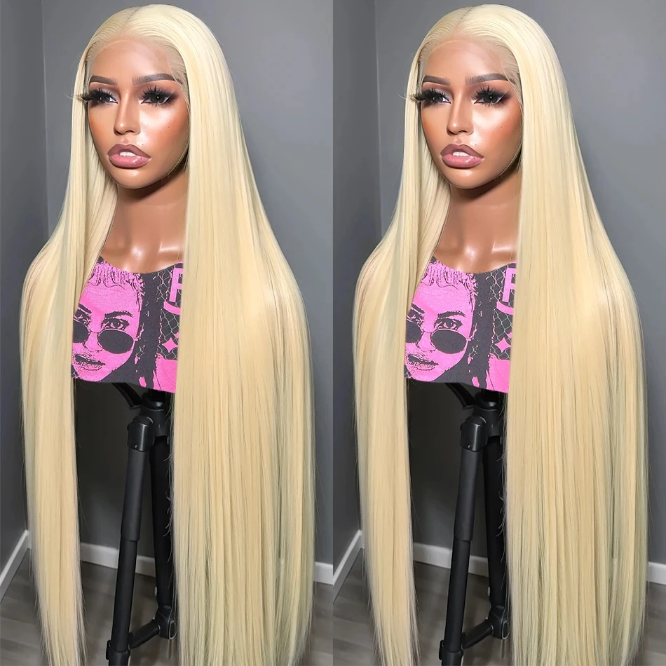 Honey Blonde 613 HD 250% 13X6 Straight Lace Front Human Hair Wigs HD Lace Frontal Wigs 6x4 Glueless Wigs Human Hair Brazilian