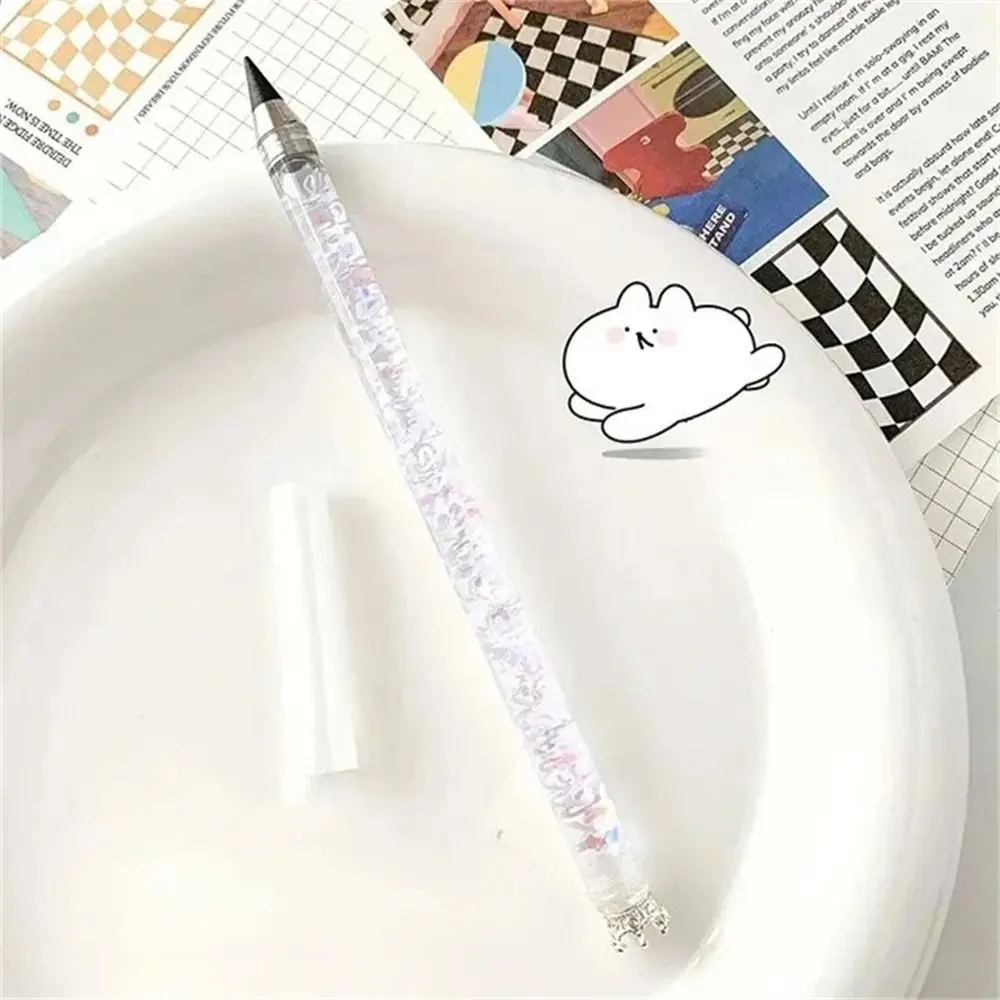No Ink Unlimited Writing Pencil Art Sketch Replacement Nibs Wind Flow Sand Pen Drawing Colorful Eternal Pen Painting Supplies