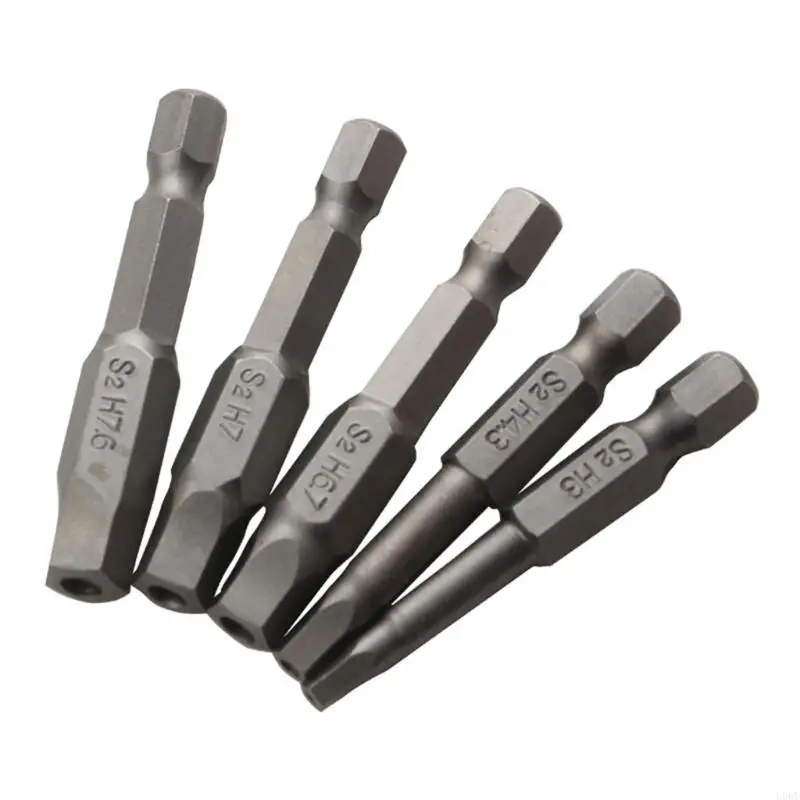 

U0DF 5pcs Recision Bit Bit Set Square Square Head Driver Bit Bit Bit Steel Dirct