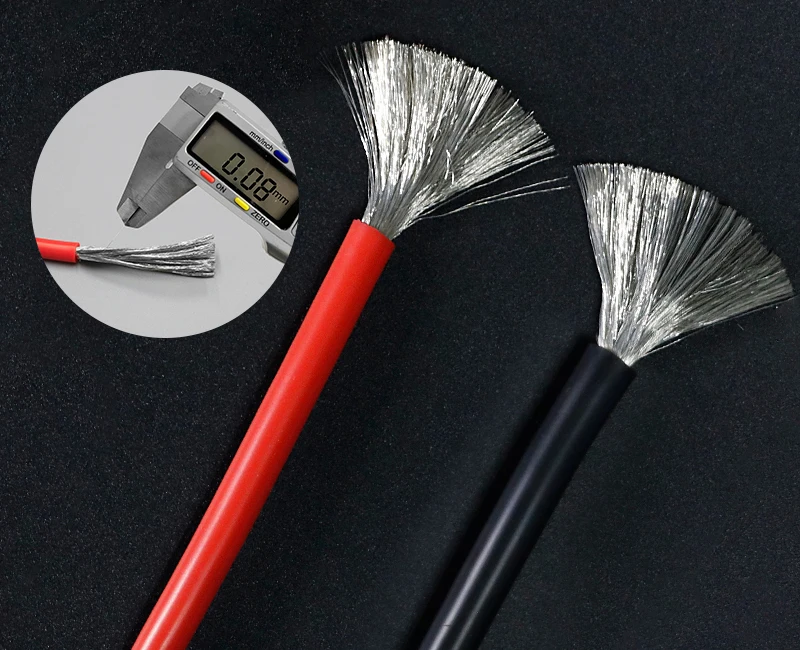 30PCS 600V Soft Flexible Heat-Resistant 10AWG Silicone Wire Cable For RC Drone Boat Model For Lipo Battery Electrical RC Boat Pa