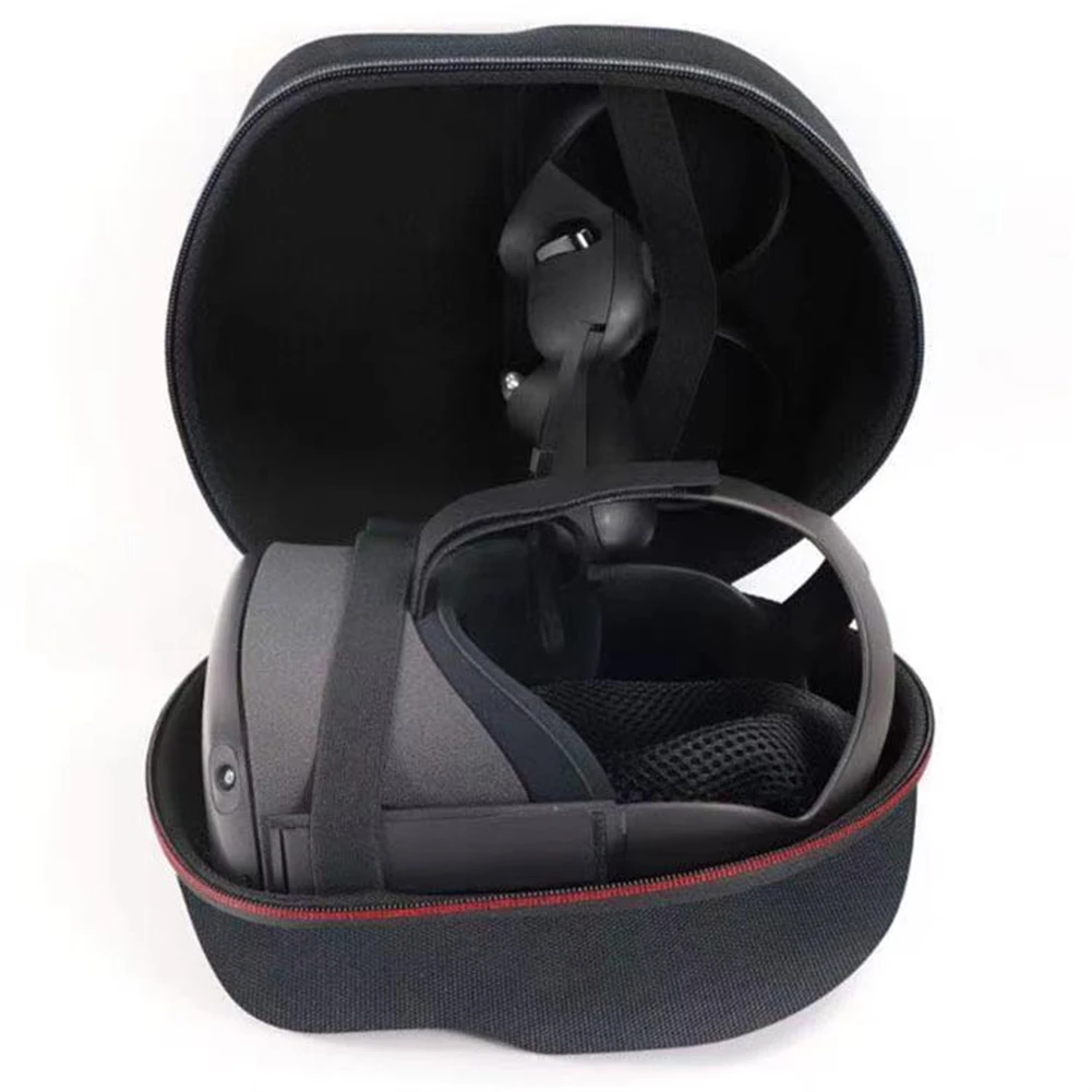 Caso resistente ao choque para Oculus Quest 2, EVA Headset Tampa portátil de transporte de viagem leve bolsa de armazenamento Acessórios VR