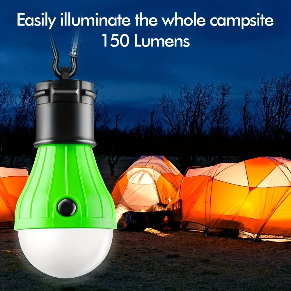 5 Packs Camping Light Bulb Portable LED Camping Light Multi-functional Tent Lamp Waterproof Outdoor Night Light Emergency Lamp