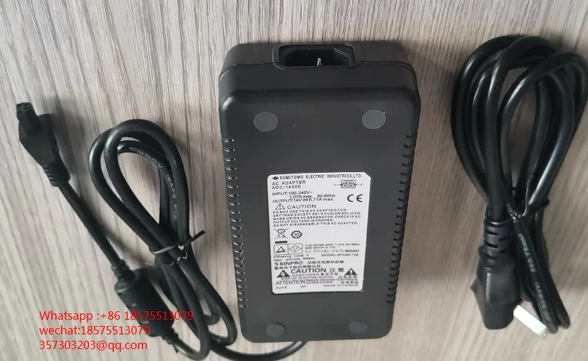 

For Sumitomo ADC-1430S Fiber Fusion Electromechanical Source Adapter New Original Charger One Output :14V 5.71A