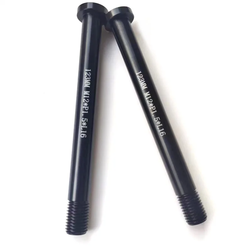 Adapts To M12 Pitch 1.5MM L123MM Long Road Bicycle Front Barrel Axle Bar