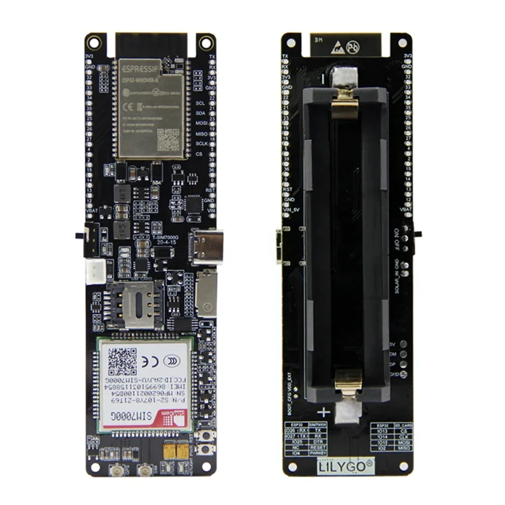 NEW LILYGO TTGO T-SIM7000G ESP32 4/16MB Flash GPS Sim7000g IOT Controller Programmable Mainboard With SIM Card TF Card Slot