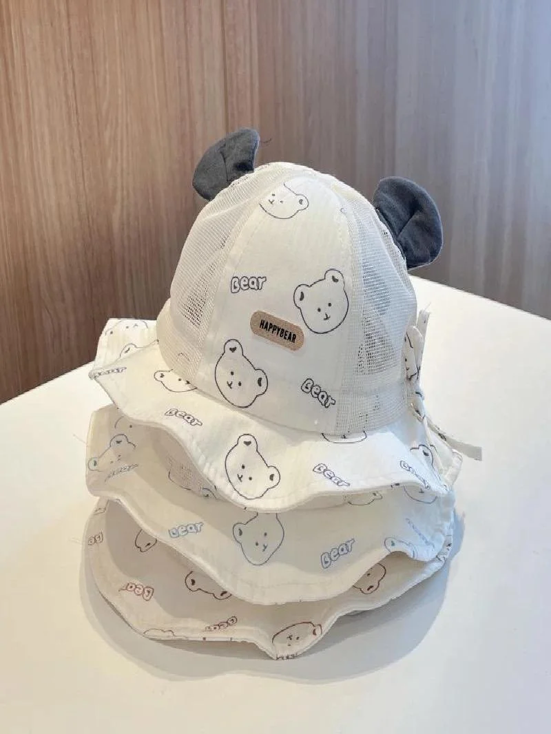 bone-de-pesca-para-bebes-fino-e-leve-para-primavera-e-verao-unissex-adoravel-com-estampa-de-urso-chapeu-de-protecao-solar-para-bebes-usarem-ao-ar-livre