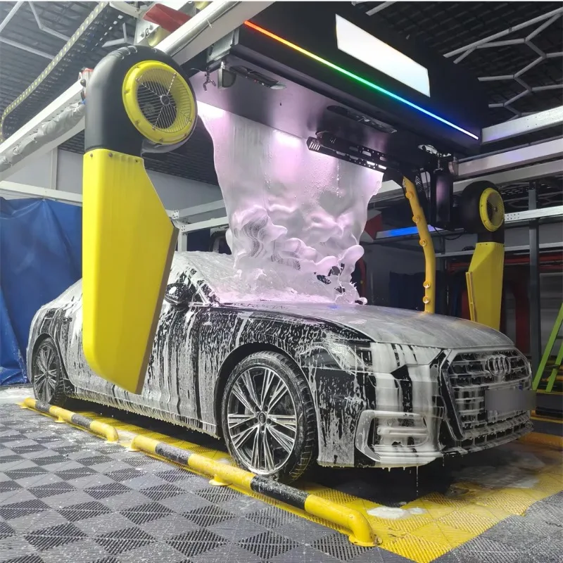 YG Customized OEM ODM Smart 360 Touchless Automatic Car Wash Washing Machine For Gas Stations