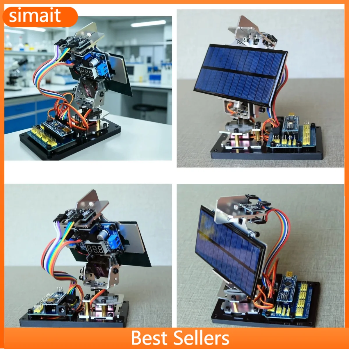 Smart Solar Tracker DIY Kit Power Generation Maker Project Programmable Mini