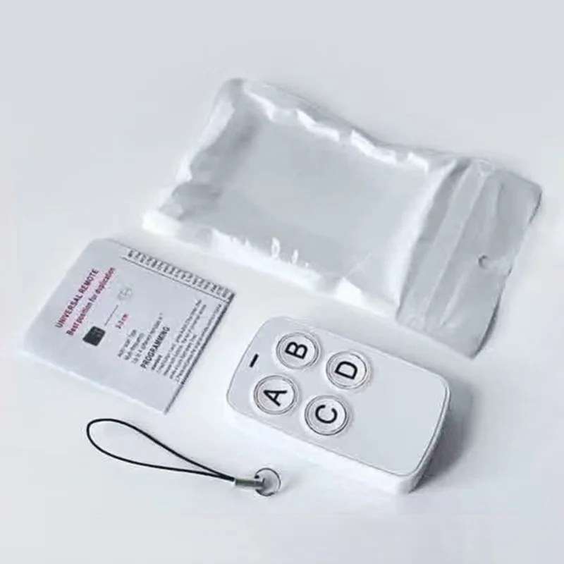 280-868mhz Universal Garage Door Remote Control Command Fixed Rolling Code Key Fob Keychain Barrier Gate Opener Clone Duplicator