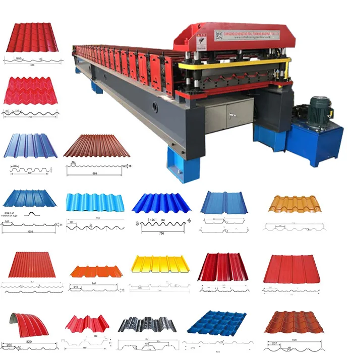 AI-Optimized Roof Sheet Machine and Predictive Maintenance Tile Making Machine Minimizing Downtime