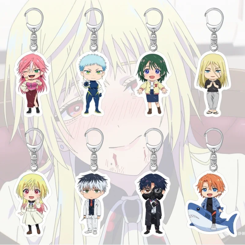 

Marriagetoxin Anime Hikaru Gero Mei Kinosaki Pendant Bag Car Keychain Cell phone Pendant present Firend Festivals Gifts