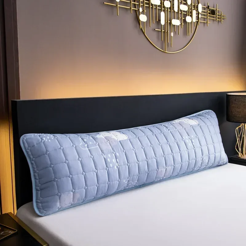 American Style Solid Color Quilted Design Long Pillowcase Bedding Body Pillow Cover Pillow Case for  48*120cm/48*150cm/48*180cm