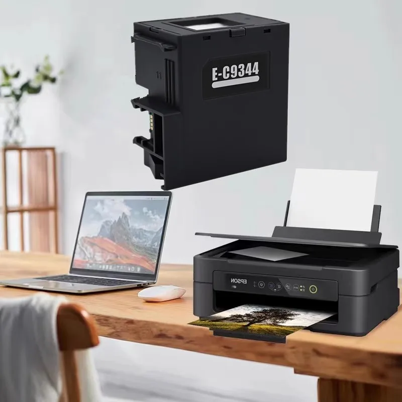 1 Buah Kotak Pemeliharaan Tinta C9344 untuk EPSON Expression Home XP 2100 2105 3100 3105 4100 4101 4105 Tenaga Kerja WF 2810 2830 2835 2850