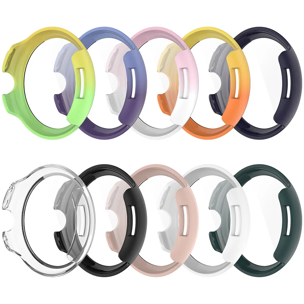 Coque de protection en verre pour Google Pixel Watch 3, étui PC, pare-chocs tout autour, protecteur d'écran, coque intégrée, Guatemala, 41mm, 45mm