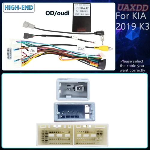 Imagen 1 del producto Para 2019 KIA K3 2 Din reproductor adaptador Android para coche tablero multimedia decodificador de navegación OD canbus box Radio estéreo Interior del coche