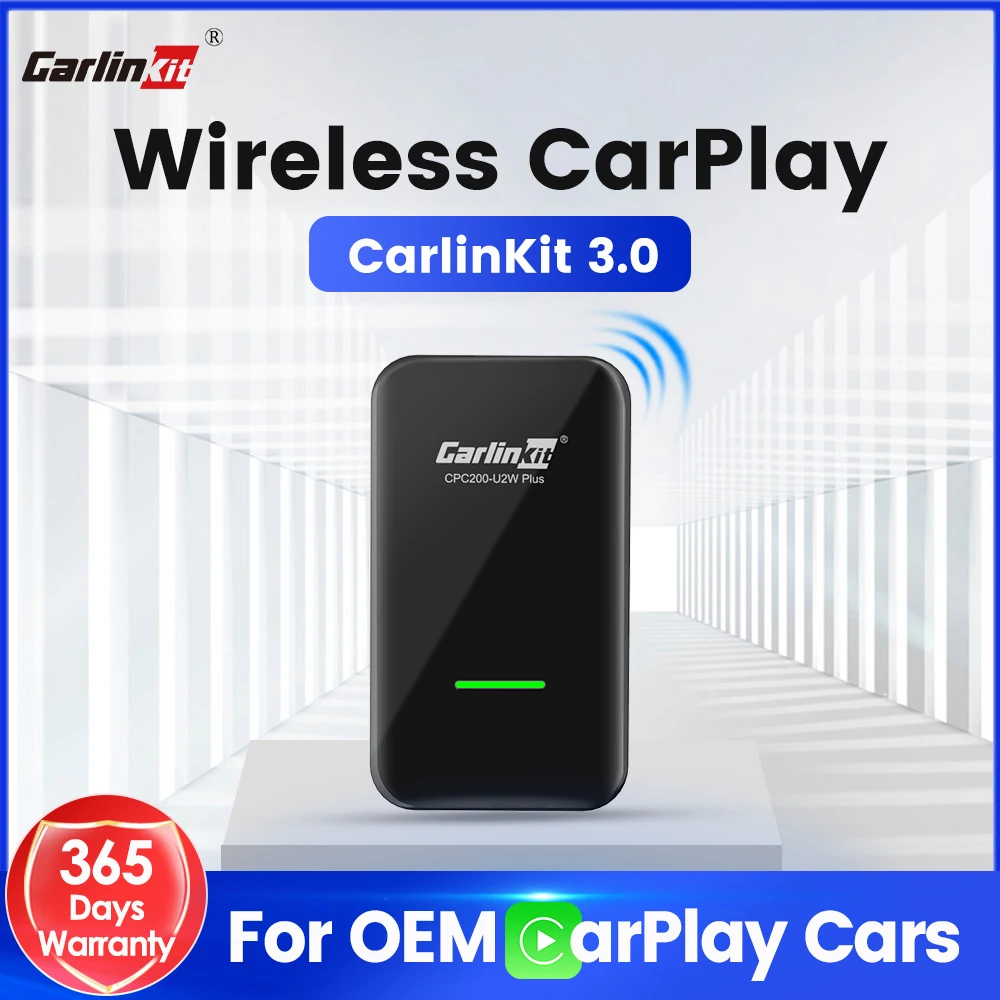 CarlinKit 5.0 3.0 Carplay Wireless Adapter 5GWifi CarPlay Ai Box for Audi Mazda Porsche Volkswagen Volvo Citroen Nissan Seat Kia