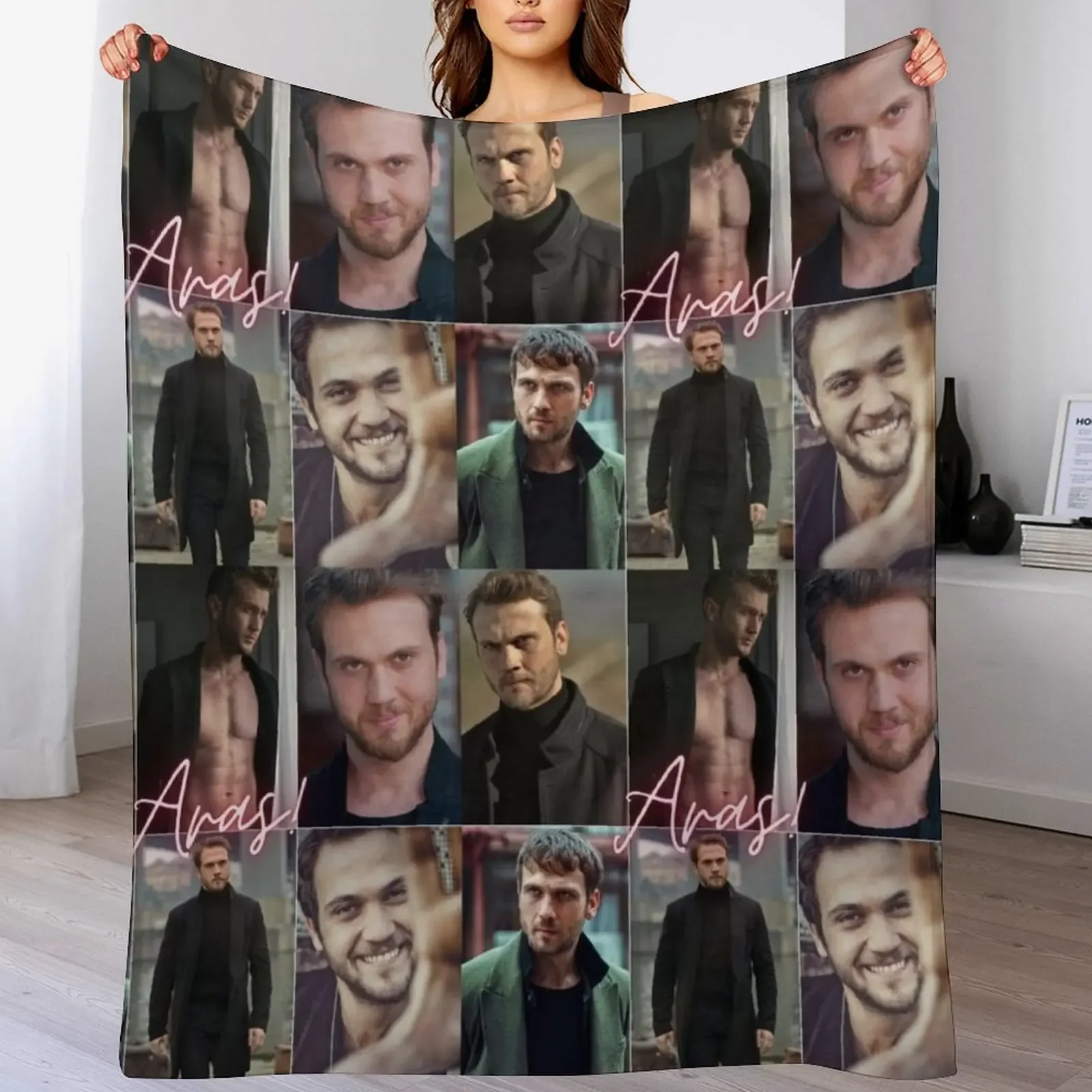 

Aras Bulut ynemli Throw Blanket sofa bed Tourist For Sofa Thin Flannels Blankets