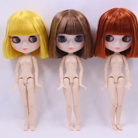 ICY DBS Blyth 1/6 Doll 30cm Cute Mushroom Head bjd Doll SD Girl Gift