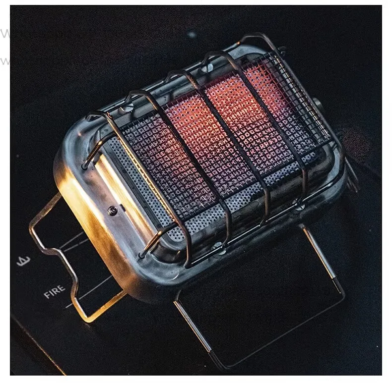 Outdoor 304 Stainless Steel Infrared Radiation Stove Multi-function Camping Gas Burner Stoves Portable Gas Heater Warmer 1800W