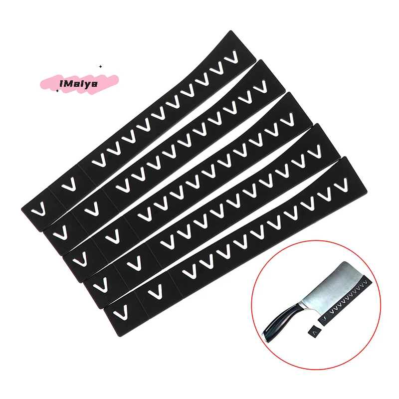 5/10Pcs Universal Knife Cover Anti-Cut Chef's Kitchen Outdoor Fruit Knife Scabbard Blade Protection Strip