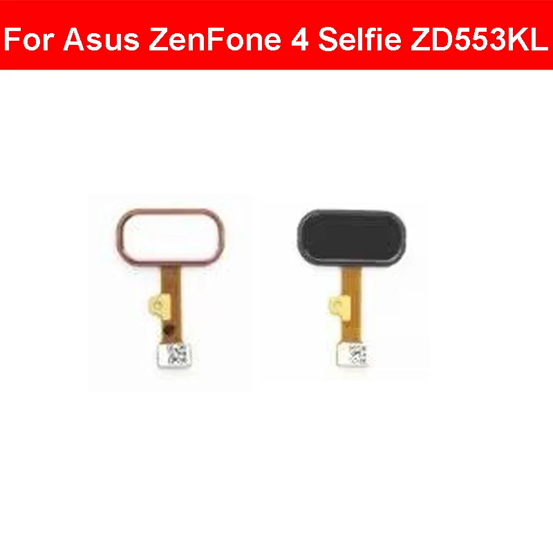 Asus ZenFone 4 셀카용 지문 터치 플렉스 케이블, ZD553KL 홈 단추 지문 센서, 플렉스 케이블 교체 부품 